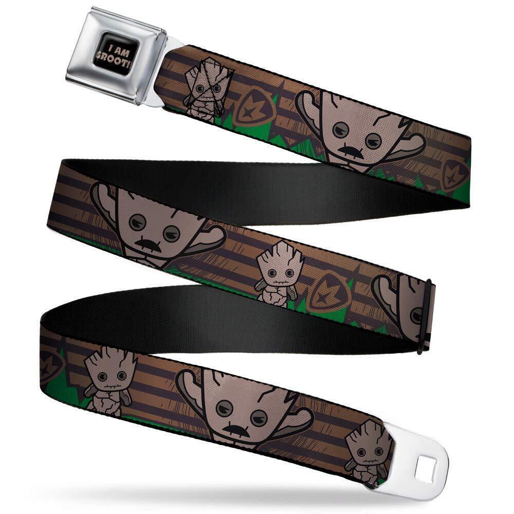 3269 Standard Seatbelt Belt Guardians of The Galaxy Kids, Multicolor, 1.0"